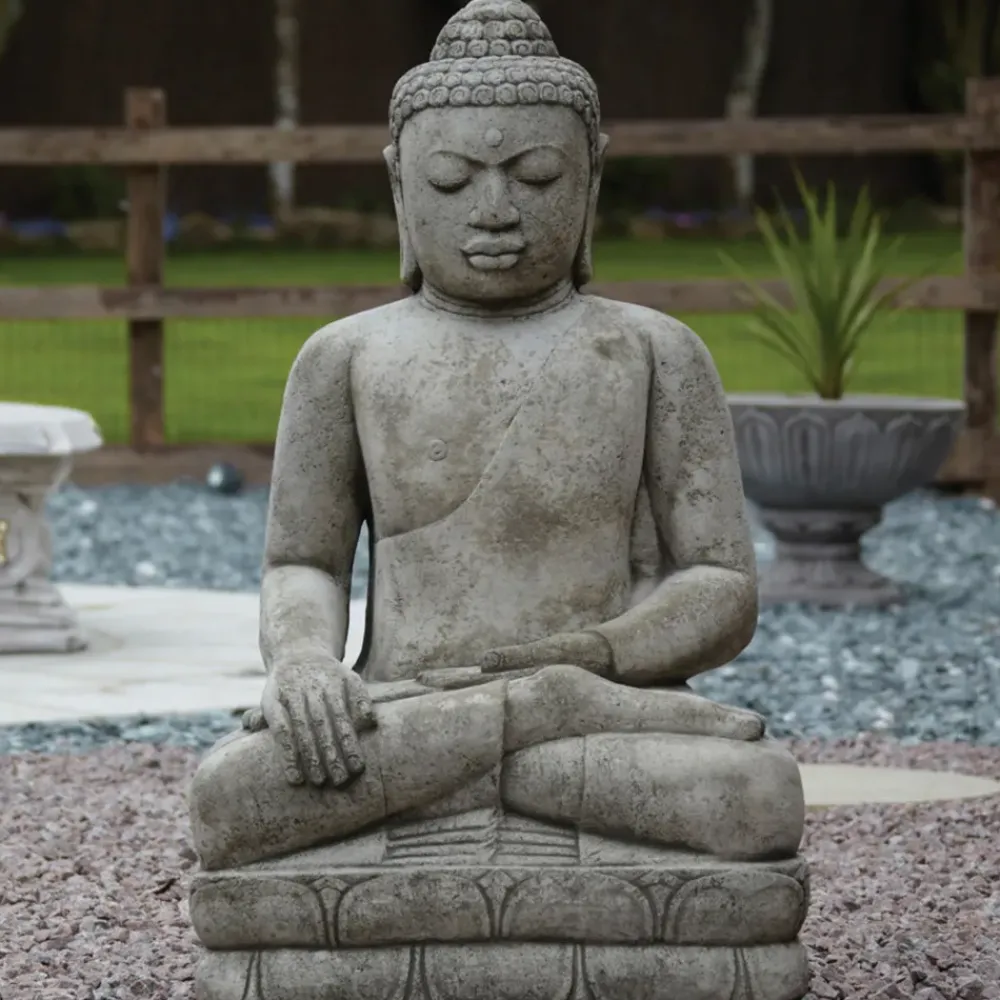 Buddha^Statues & Sculptures Mega Buddha Stone Garden Statue