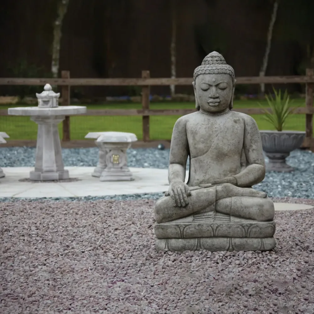Buddha^Statues & Sculptures Mega Buddha Stone Garden Statue