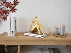 Figurative|Table Top^Statues & Sculptures Mindful Grace 26cm Gold Resin Indoor Sculpture