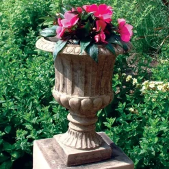 Large|Round^Statues & Sculptures Modena 24 Vase Stone Garden Planter