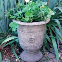 Large|Round^Statues & Sculptures Modena 35 Vase Stone Garden Planter