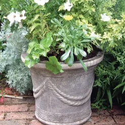 Large|Round^Statues & Sculptures Modena 27 Vase Stone Garden Planter