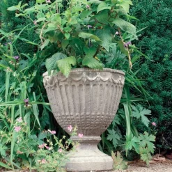 Large|Round^Statues & Sculptures Modena 28 Vase Stone Garden Planter