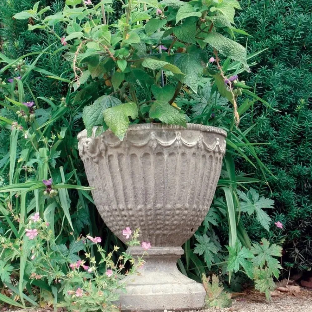 Large|Round^Statues & Sculptures Modena 28 Vase Stone Garden Planter