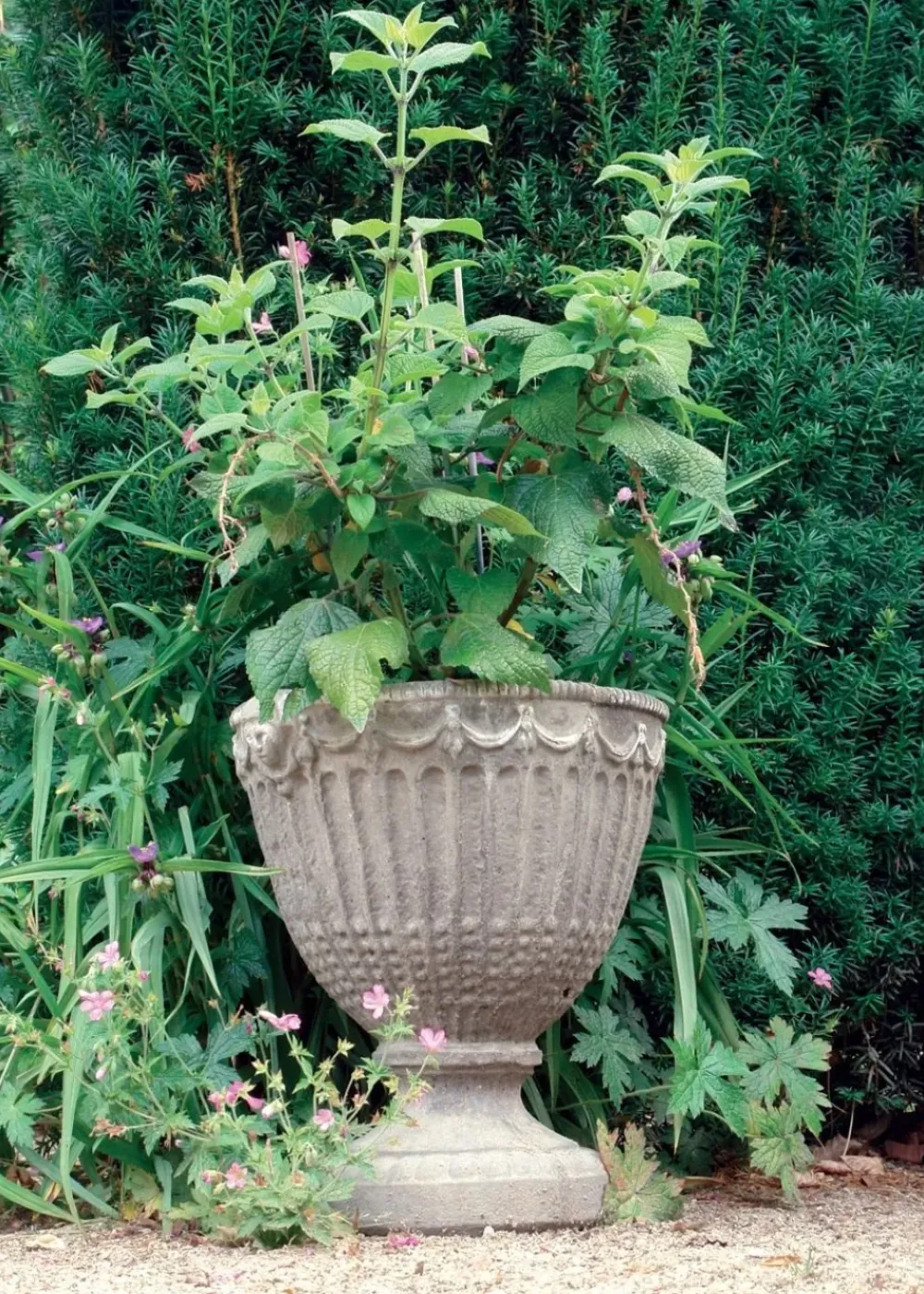 Large|Round^Statues & Sculptures Modena 28 Vase Stone Garden Planter