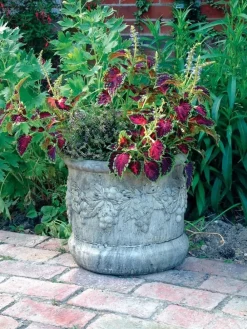 Large|Round^Statues & Sculptures Modena 13 Vase Stone Garden Planter