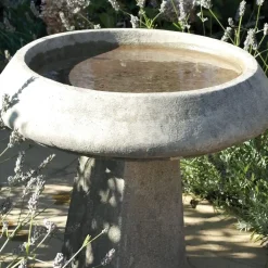 Bird Baths^Statues & Sculptures Modern & Simple Stone Garden Bird Bath