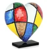 Table Top|Pop Art^Statues & Sculptures Mosaic Heart v2 46cm Pop Art Resin Indoor Sculpture