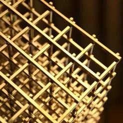 Floor Standing|Abstract^Statues & Sculptures Multiverse 150cm Gold Geometric Metal Garden Sculpture