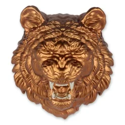 Wall Art|Animals^Statues & Sculptures Mystic Tiger 37cm Bronze Resin Wall Sculpture