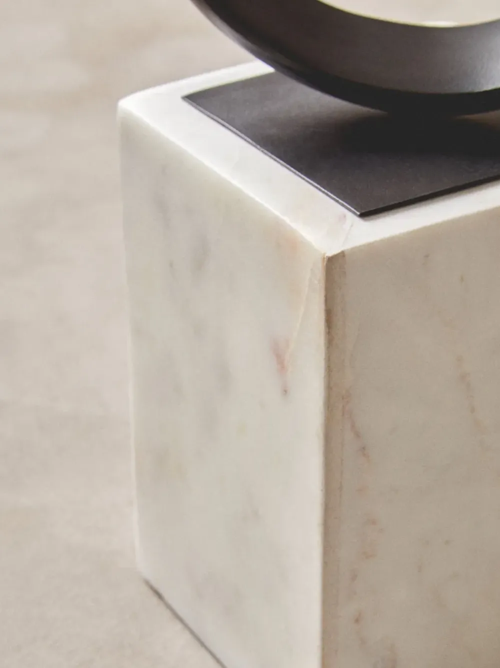 Table Top|Abstract^Statues & Sculptures Mystical Grace 60cm Black Metal Indoor Sculpture