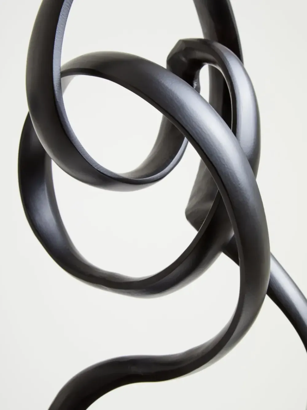 Table Top|Abstract^Statues & Sculptures Mystical Grace 60cm Black Metal Indoor Sculpture