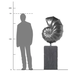 Abstract|Contemporary^Statues & Sculptures Nautical 173cm Resin Bronze Home & Garden Sculpture