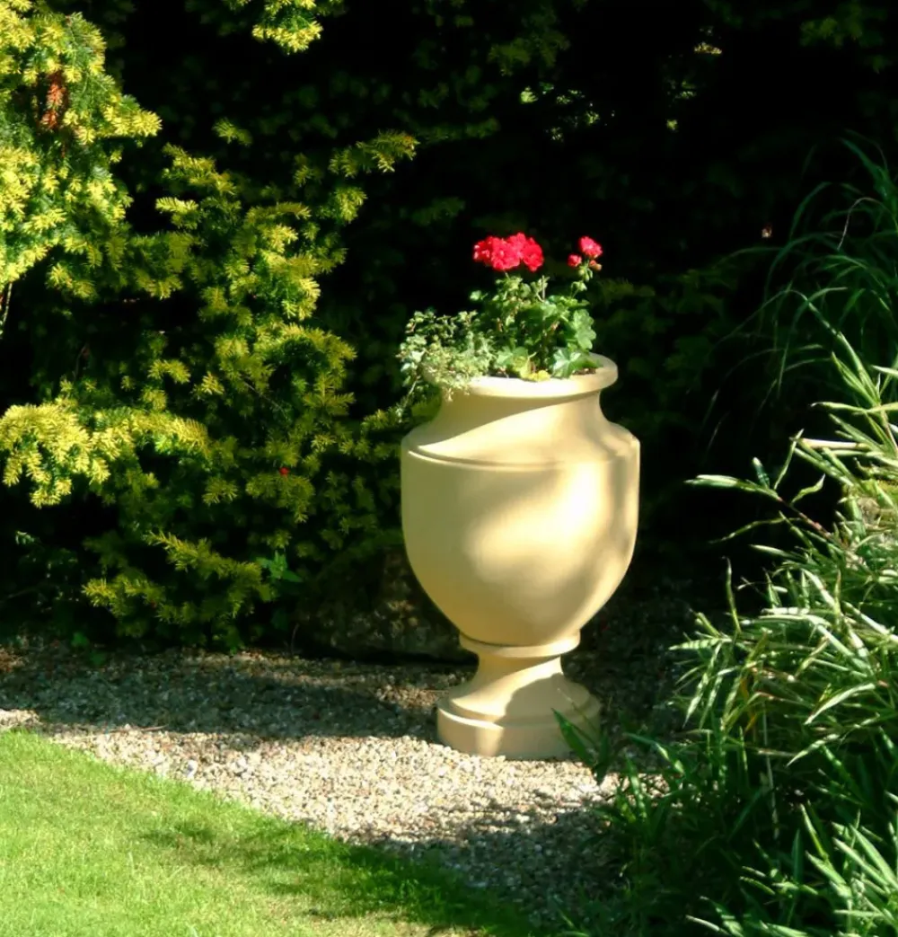 Large|Round^Statues & Sculptures Neaopli Vase Stone Garden Planter