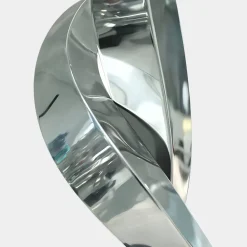 Table Top|Floor Standing^Statues & Sculptures Nexus Ignite 93cm Silver Metal Indoor Sculpture v1