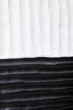 Table Top|Abstract^Statues & Sculptures Night & Day 41cm Black & White Wood Indoor Sculpture