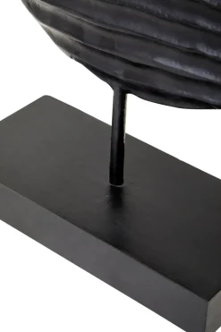 Table Top|Abstract^Statues & Sculptures Night & Day 41cm Black & White Wood Indoor Sculpture