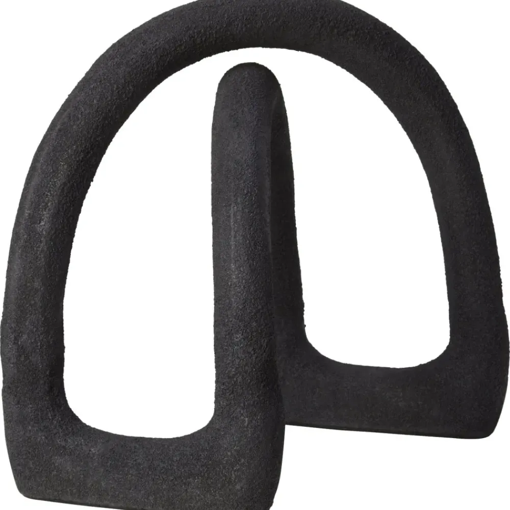 Table Top|Abstract^Statues & Sculptures Nightfall 21cm Black Metal Indoor Sculpture