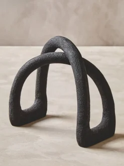 Table Top|Abstract^Statues & Sculptures Nightfall 21cm Black Metal Indoor Sculpture