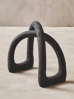 Table Top|Abstract^Statues & Sculptures Nightfall 21cm Black Metal Indoor Sculpture