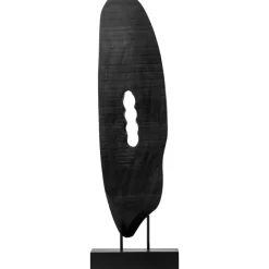 Table Top|Abstract^Statues & Sculptures Obsidian Essence 70cm Black Wood Indoor Sculpture