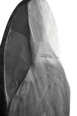 Table Top|Abstract^Statues & Sculptures Obsidian Essence 70cm Black Wood Indoor Sculpture