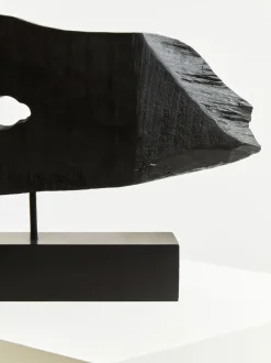 Table Top|Abstract^Statues & Sculptures Obsidian Essence 32cm Black Wood Indoor Sculpture