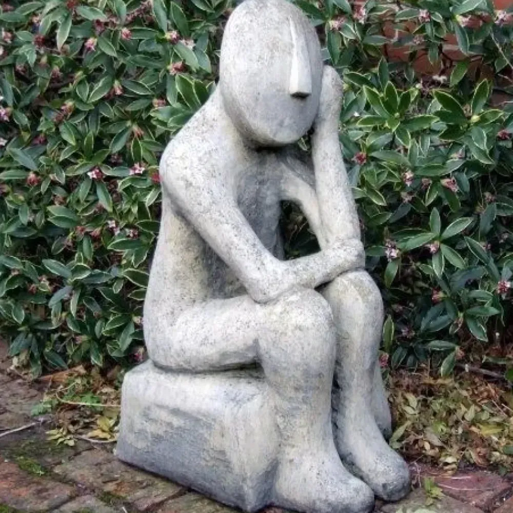 Modern^Statues & Sculptures Oliver Modern Stone Garden Statue