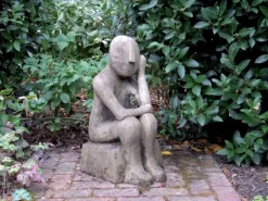 Modern^Statues & Sculptures Oliver Modern Stone Garden Statue