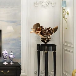 Table Top|Abstract^Statues & Sculptures Opal Bloom 53cm Copper Metal Indoor Sculpture