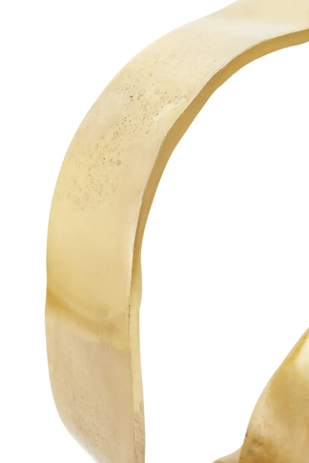 Table Top|Abstract^Statues & Sculptures Orbique 42cm Gold Metal Indoor Sculpture