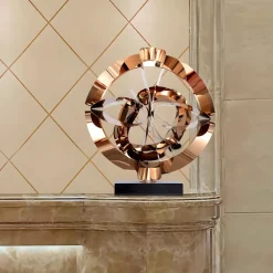 Table Top|Abstract^Statues & Sculptures Orbital Chaos 65cm Copper Metal Indoor Sculpture