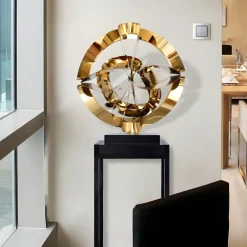 Table Top|Abstract^Statues & Sculptures Orbital Chaos 65cm Copper Metal Indoor Sculpture