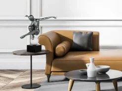 Figurative|Table Top^Statues & Sculptures Orbital Dance 45cm Anthracite Resin Indoor Sculpture