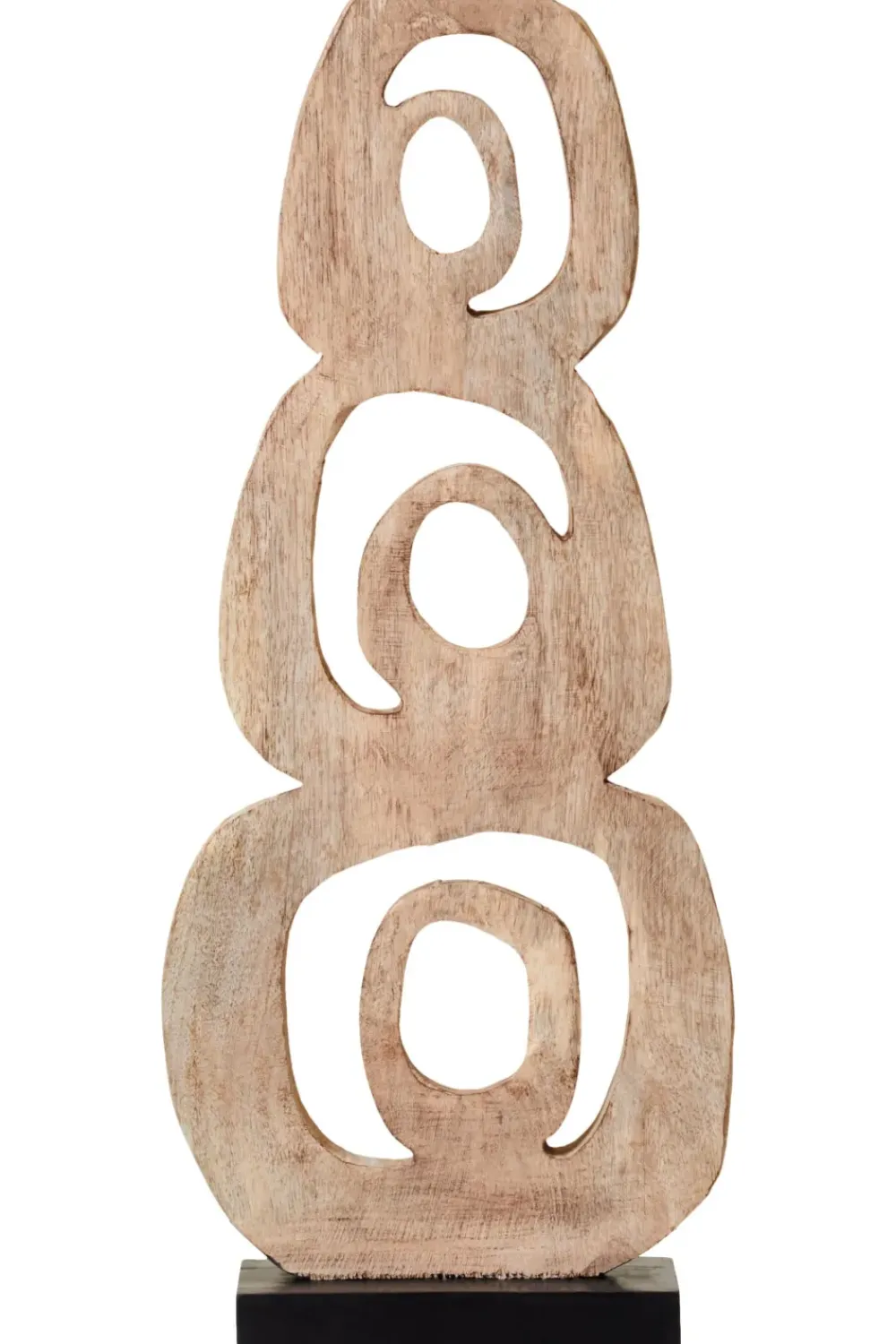 Table Top|Abstract^Statues & Sculptures Orbital Elegance 57cm Wood Indoor Sculpture