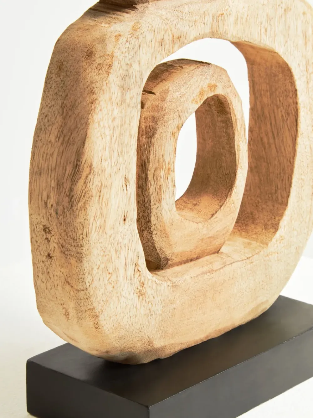 Table Top|Abstract^Statues & Sculptures Orbital Elegance 57cm Wood Indoor Sculpture