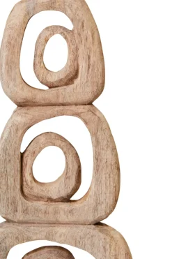 Table Top|Abstract^Statues & Sculptures Orbital Elegance 57cm Wood Indoor Sculpture