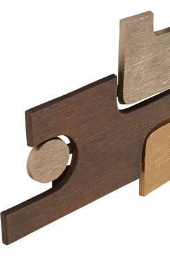 Wall Art|Abstract^Statues & Sculptures Organic Grid 40cm Metal Wall Sculpture