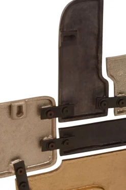 Wall Art|Abstract^Statues & Sculptures Organic Grid 40cm Metal Wall Sculpture