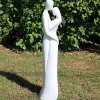 Modern^Statues & Sculptures Passion 118cm Marble Resin Modern Garden Statue