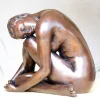 Figurative|Table Top^Statues & Sculptures Pause In The Dance Figurine Bronze Indoor Sculpture