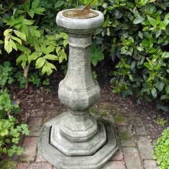 Garden Sundials^Statues & Sculptures Pedestal Aged Brass Stone Garden Sundial