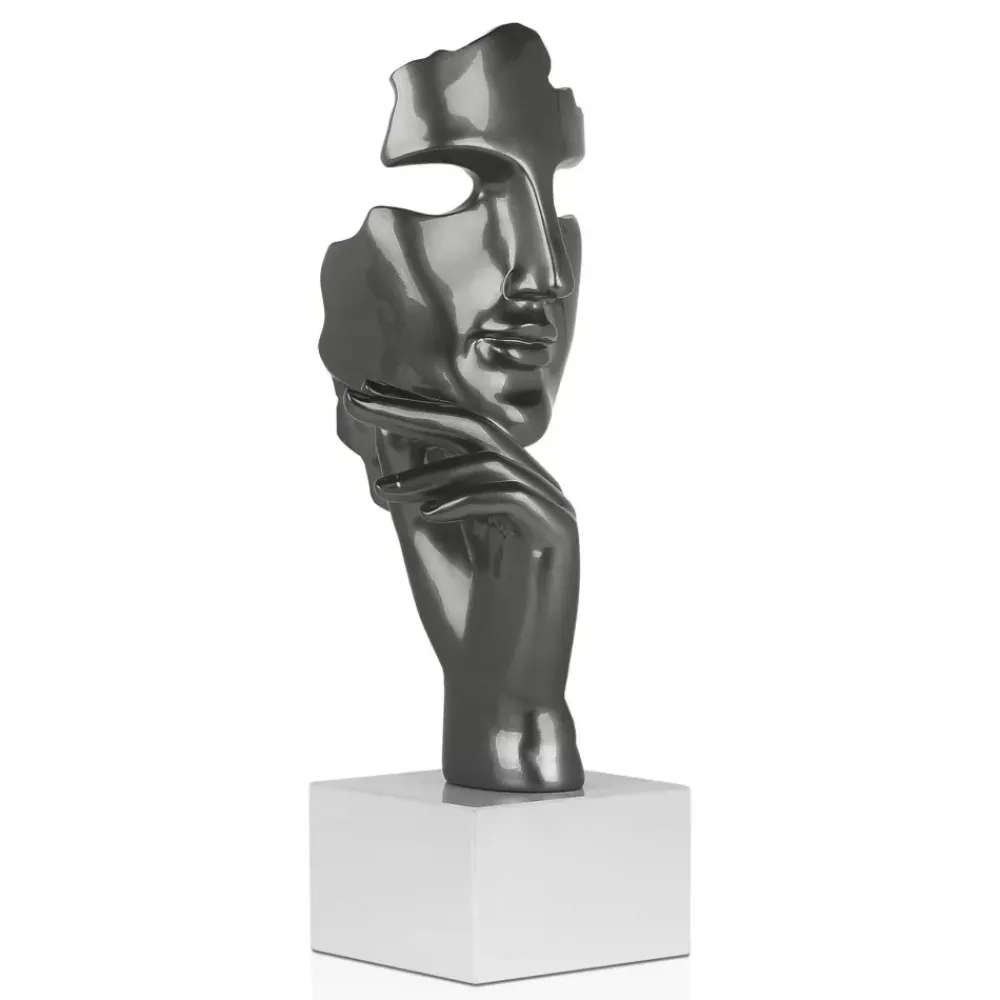 Figurative|Table Top^Statues & Sculptures Phantom Diva 45cm Anthracite Resin Indoor Sculpture