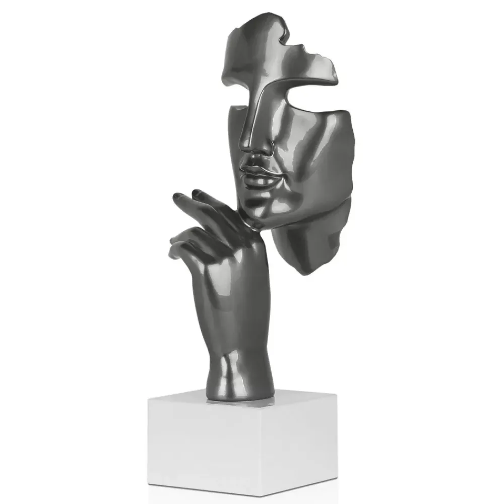 Figurative|Table Top^Statues & Sculptures Phantom Diva 45cm Anthracite Resin Indoor Sculpture