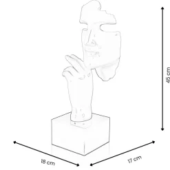 Figurative|Table Top^Statues & Sculptures Phantom Diva 45cm Anthracite Resin Indoor Sculpture