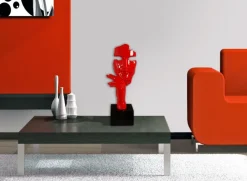 Figurative|Table Top^Statues & Sculptures Phantom Diva 45cm Red Resin Indoor Sculpture