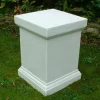 Plinths & Pedestals^Statues & Sculptures Plain 52cm Marble Resin Garden Pedestal