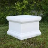 Plinths & Pedestals^Statues & Sculptures Plain 32cm Marble Resin Garden Pedestal