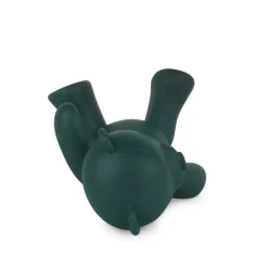 Table Top|Animals^Statues & Sculptures Playful Bear 15cm Green Resin Indoor Sculpture