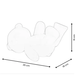 Table Top|Animals^Statues & Sculptures Playful Bear 15cm Green Resin Indoor Sculpture